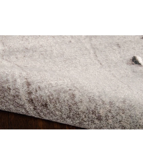 Nourison Home Twilight Grey TWI16 7ft.9in. x 9ft.9in. Rect. Rug