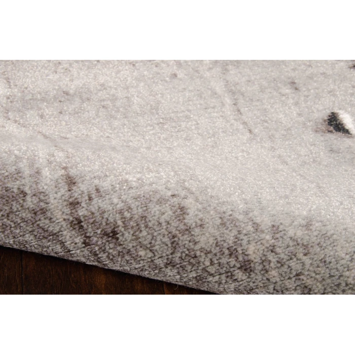 Nourison Home Twilight Grey TWI16 7ft.9in. x 9ft.9in. Rect. Rug
