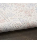 Nourison Home Botanical Washables Cream / Ivory BOT03 5ft. x 7ft. Rect. Rug