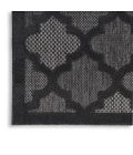 Nourison Easy Care Area Rug NES01 Charcoal/Black