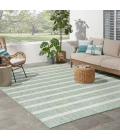 Nourison Positano Blue Green Ivory POS03 10 ft. X 14 ft. Rect. Rug