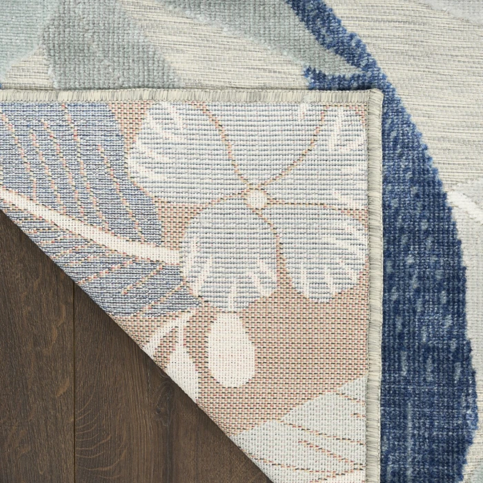 Nourison Home Suncoast Blue SNC01 2ft. x 6ft. Rect. Rug