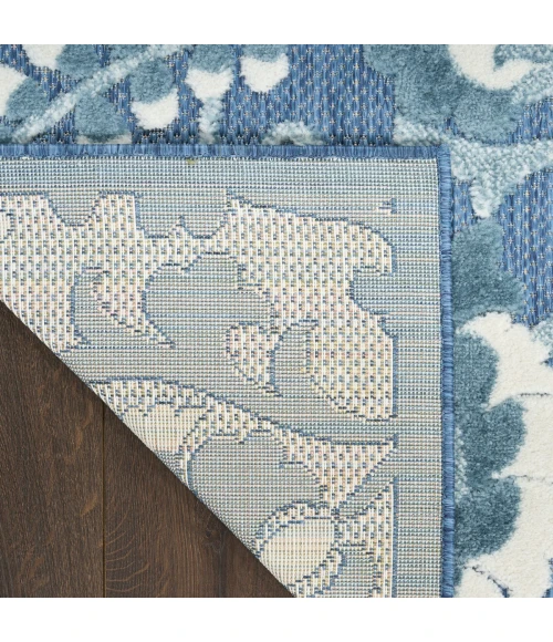 Nourison Aloha Blue ALH17 3 ft. 6 in. X 5 ft. 6 in. Rect. Rug