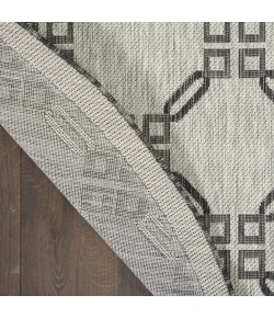 Nourison Country Side Ivory/Charcoal CTR02 5ft.3in. x Round Rug