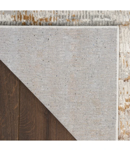 Calvin Klein CK073 Compass Ivory Rust CMP01 8 ft. X 10 ft. Rect. Rug