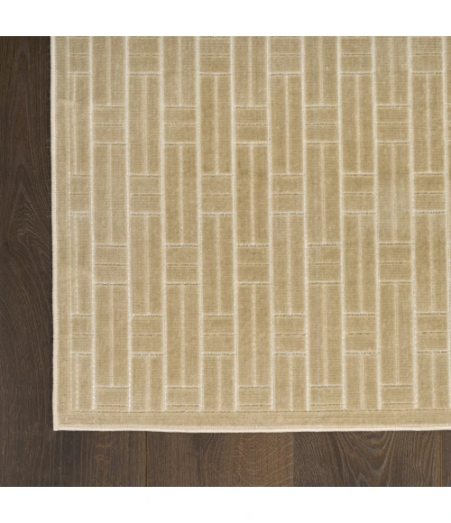 Nourison Home Washable Charm Beige WCH02 5ft. x 7ft. Rect. Rug