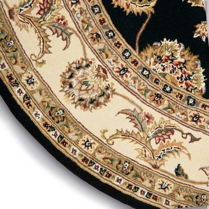 Nourison 2000 Round Area Rug 2022-Black