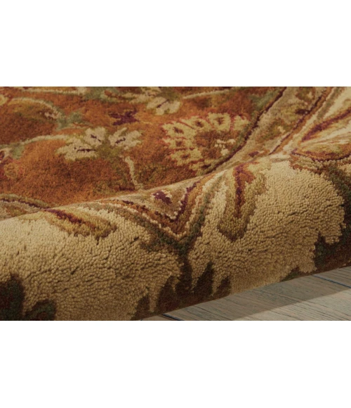 Nourison Jaipur Round Area Rug JA13-Rust