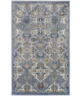 Nourison Allur Light Blue ALR03 4 ft. X 6 ft. Rectangle Rug