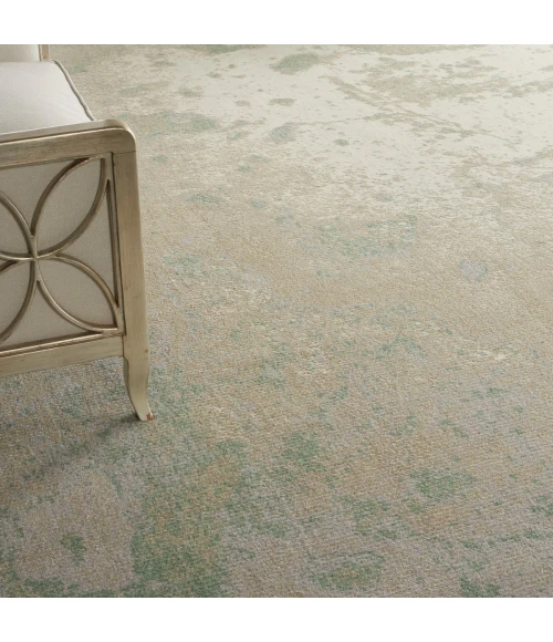Nourison Twilight Area Rug TWI06 Ivory Green 12' x 15'