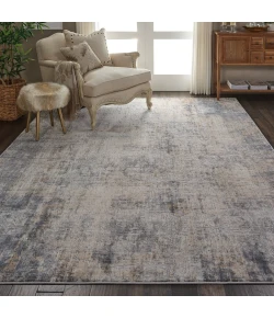 Nourison Home Rustic Textures RUS01 Grey Beige 7 ft. 10 in. X 10 ft. 6 in. Area Rug