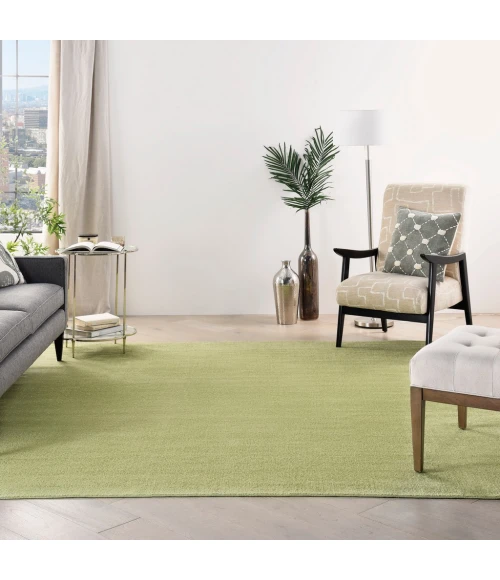 Nourison Essentials Green Area Rug NRE01-Green