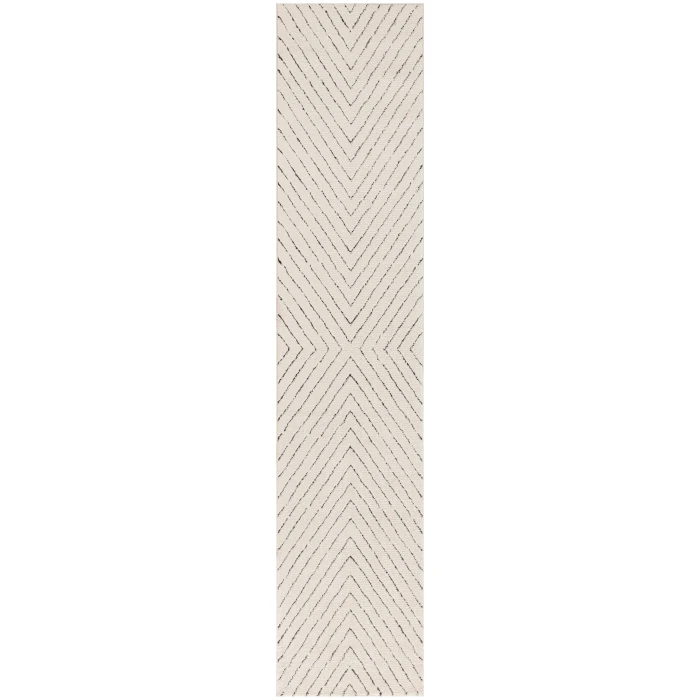 Nourison Modern Comfort Ivory Black MNC01 10 ft. Rect. Rug