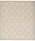 Nourison Easy Care Cream NES01 10 ft. X 14 ft. Rect. Rug