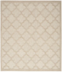 Nourison Home Easy Care NES01 Cream 10 ft. X 14 ft. Area Rug