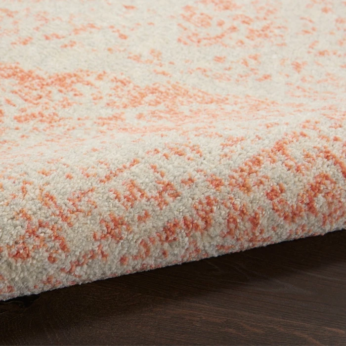 Nourison Tranquil Ivory Pink TRA05 8ft. x 10ft. Rect. Rug