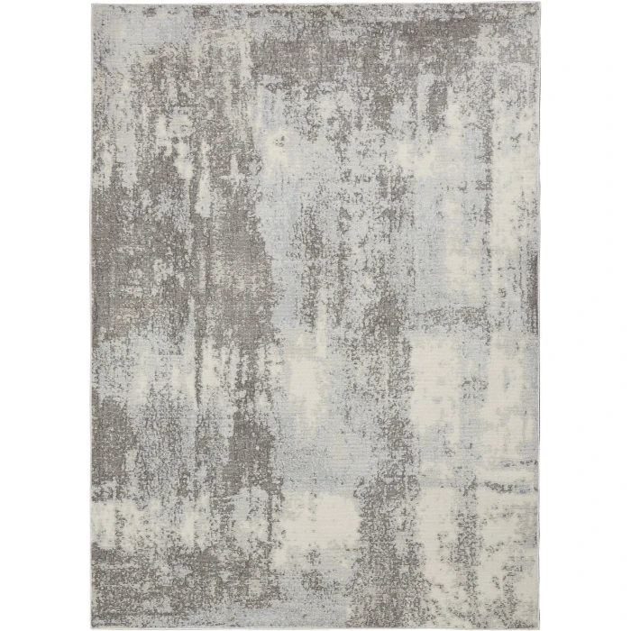 Nourison Home Etchings Grey ETC02 4ft. x 6ft. Rect. Rug