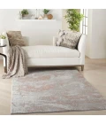 Nourison Rustic Textures Light Grey Rust RUS15 3ft. 11in. x 5ft. 11in. Rect. Rug