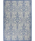 Nourison Home Country Side Blue CTR04 7ft. x 10ft. Rect. Rug