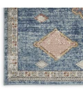 Nourison Quarry Blue QUA14 2ft.2in. x 10ft. Rect. Rug