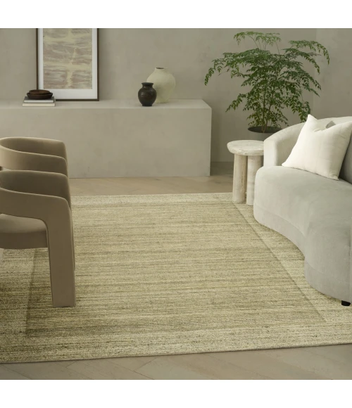 Calvin Klein CK082 Ridge Green RDG01 5ft.3in. x 7ft.3in. Rect. Rug