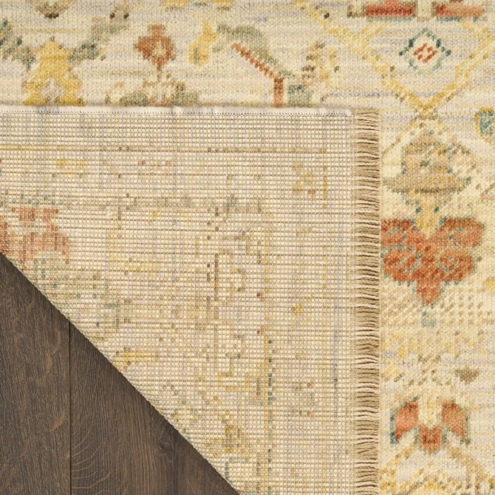 Nourison Antique Bloom Taupe Multicolor ANB02 9ft. x 12ft. Rect. Rug