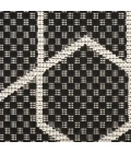 Nourison Horizon Indoor/Outdoor Black HOZ01 2 ft. X 6 ft. Rect. Rug