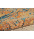 Nourison Passion Teal/Sun PSN07 5ft. 3in. x 7ft. 3in. Rect. Rug