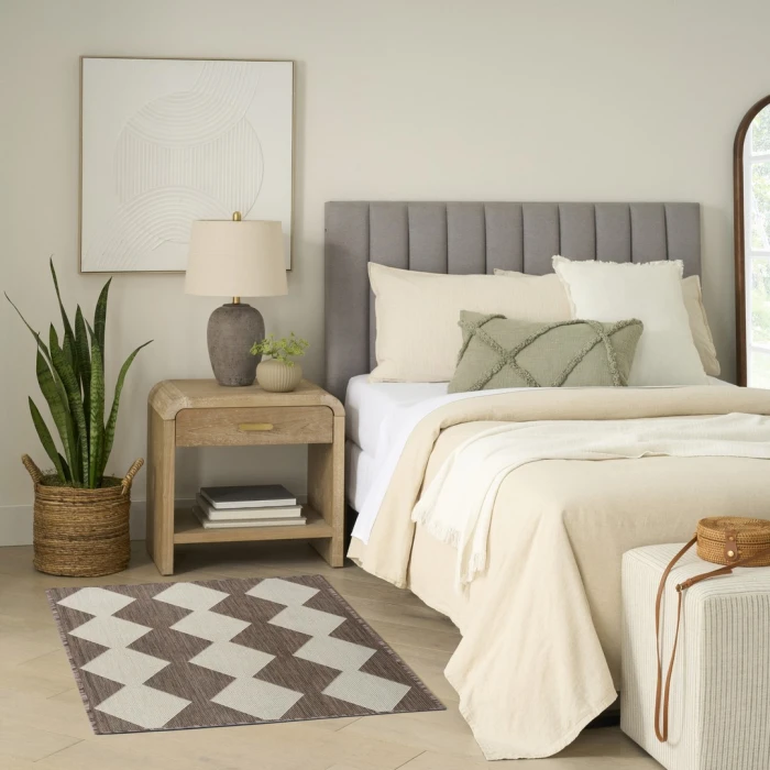 Nourison Positano Natural POS04 2ft. x 3ft. Rect. Rug