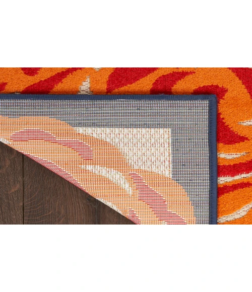 Nourison Aloha Multicolor ALH32 2 ft. X 6 ft. Rectangle Rug