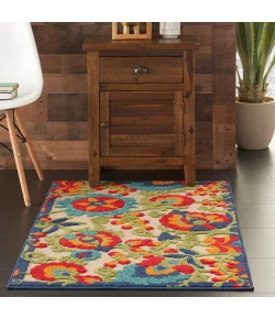 Nourison Home Aloha ALH17 Multicolor 2 ft. 8 in. X 4 ft. Area Rug