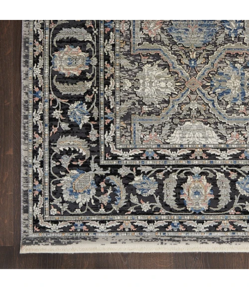 Nourison Starry Nights Area Rug STN10 Grey/Navy 8'6" x 11'6"