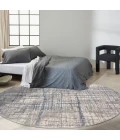 Calvin Klein Rush Area Rug CK950 Ivory Blue
