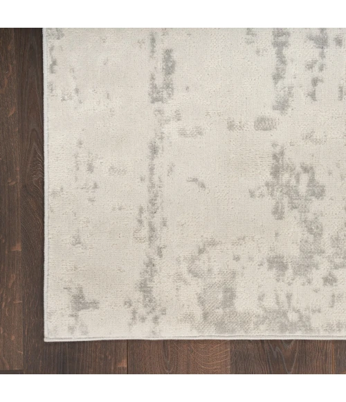 Nourison Quarry Cream Grey QUA01 8 ft. Rect. Rug