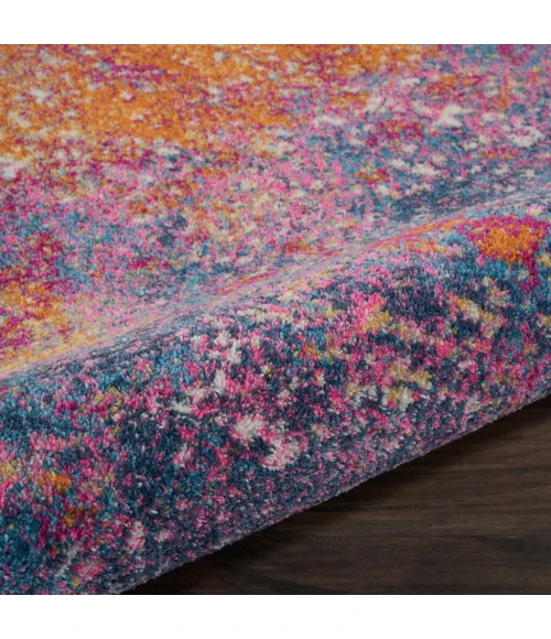 Nourison Passion Round Area Rug PSN10-Sunburst