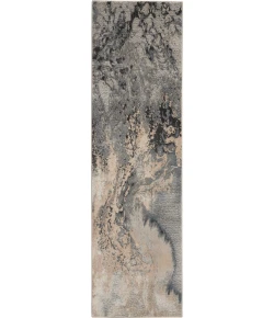 Nourison Home Maxell MAE08 Grey 2 ft. 2 in. X 7 ft. 6 in. Area Rug