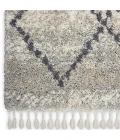 Nourison Home Oslo Shag Grey OSL01 9ft. x 12ft. Rect. Rug