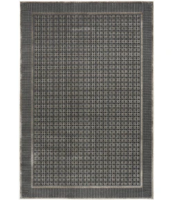 Nourison Home Nordic Black NRC03 6ft. x 9ft. Rect. Rug