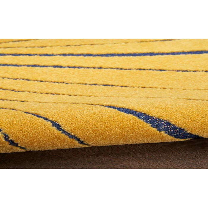 Nourison Aloha Navy Multicolor ALH24 9 ft. X 12 ft. Rectangle Rug