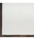 Nourison Soft Plush Rabbit Fur White SFF01 5 ft. X 7 ft. Rect. Rug