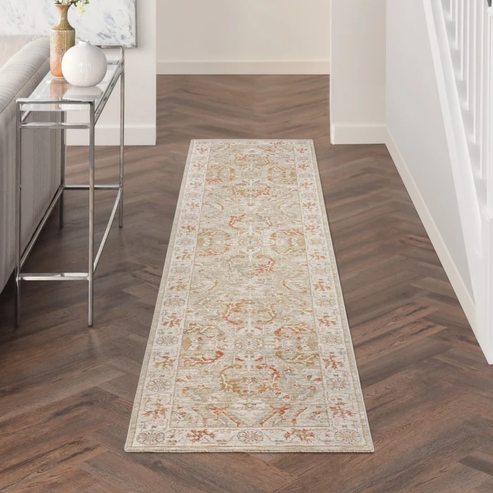 Nourison Infinite Sage Ivory IFT01 10 ft. Rect. Rug