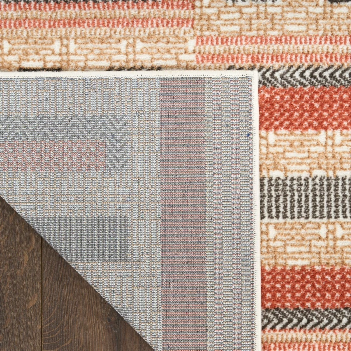 Nourison Nordic Multicolor NRC11 5 ft. X 7 ft. Rect. Rug
