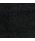Nourison Soft Plush Rabbit Fur Black SFF01 5 ft. X 7 ft. Rect. Rug