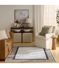 Nourison Dekor Grey Navy DEK06 5 ft. 3 in. X 7 ft. Rect. Rug