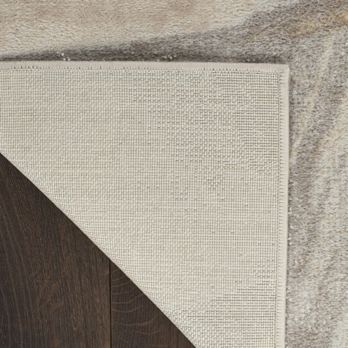 Nourison Splash Beige Grey BSK01 10ft. x 14ft. Rect. Rug