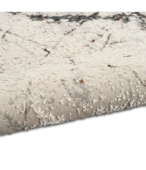 Calvin Klein CK073 Compass Ivory Multicolor CMP02 8 ft. X 10 ft. Rect. Rug