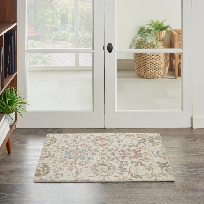 Nourison Twilight Area Rug TWI13 Ivory/Multi 2' x 3'