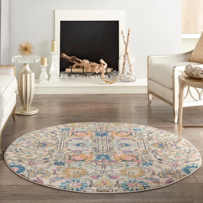 Nourison Passion Area Rug PSN01-Ivory/Multi