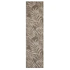 Nourison Home Garden Oasis GOA01 Mocha 2 ft. X 8 ft. Area Rug