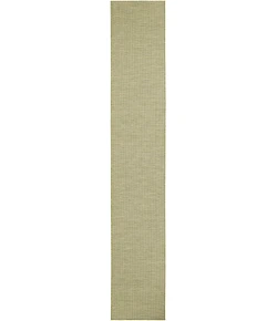 Nourison Home Positano POS01 Green 2 ft. 2 in. X 12 ft. Area Rug